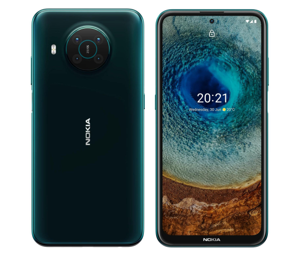 Nokia X10 Dual SIM 6/64 zielony 5G - 657671 - zdjęcie